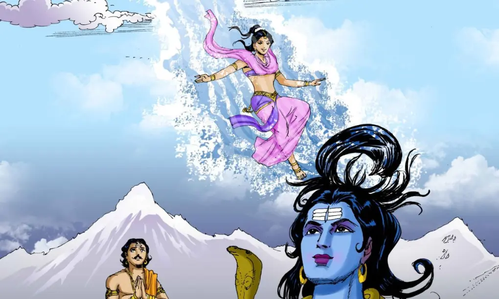 भगवान शिव की जटाओं से क्यों बहती है गंगा (1)