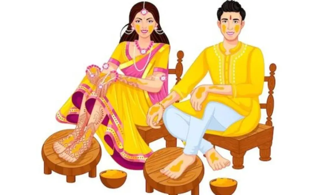 शादी में दूल्हा –दुल्हन को क्यूँ लगाई जाती है हल्दी