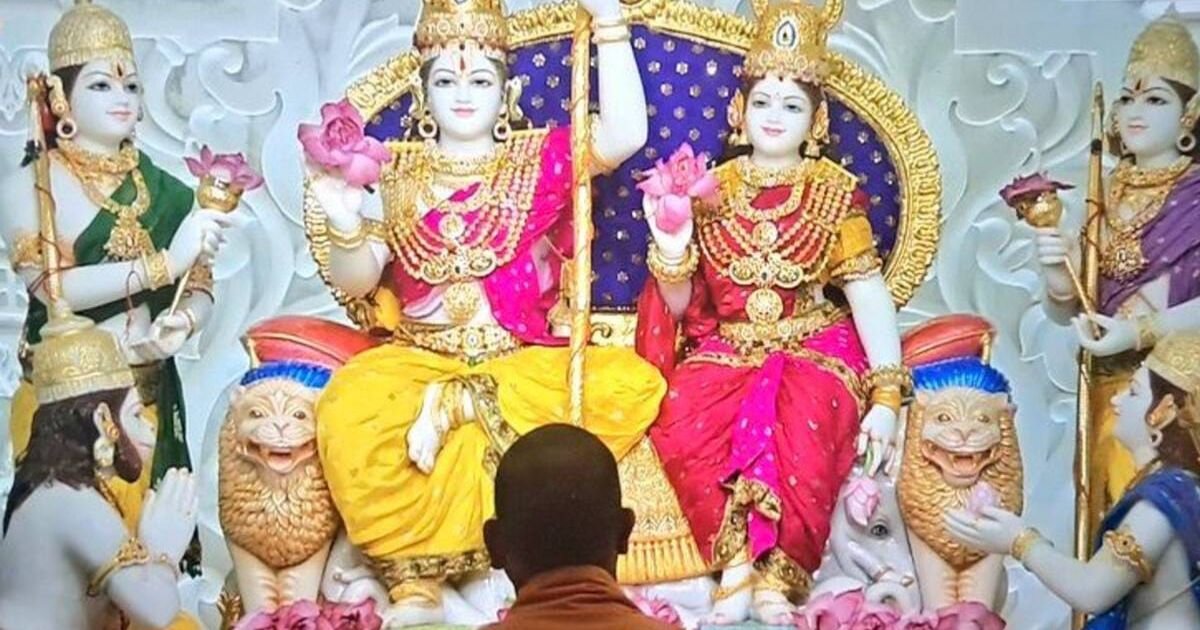 अयोध्या- राम दरबार की प्राण प्रतिष्ठा हुई