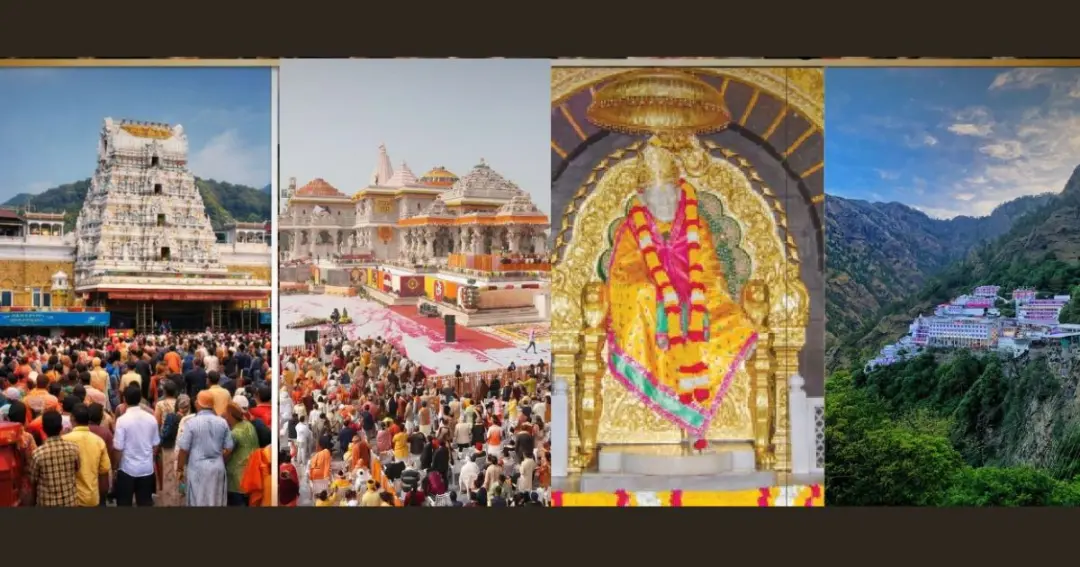 New Year 2026 temple rush