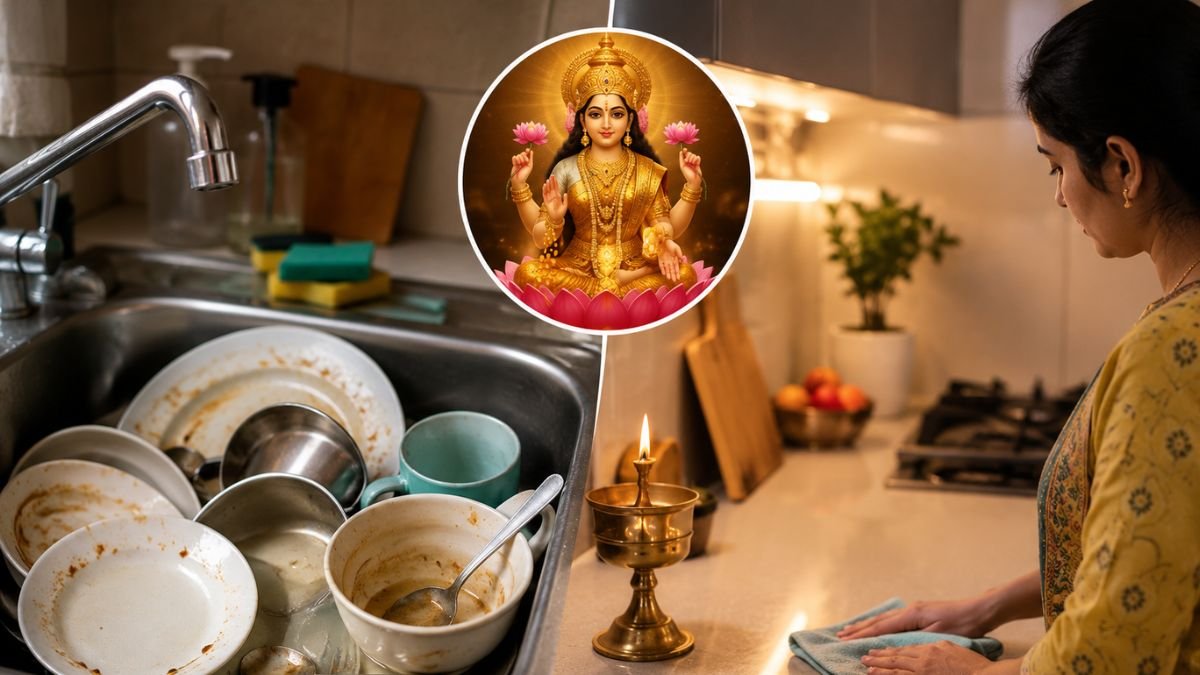 Dirty Dishes at Night, Vastu Shastra