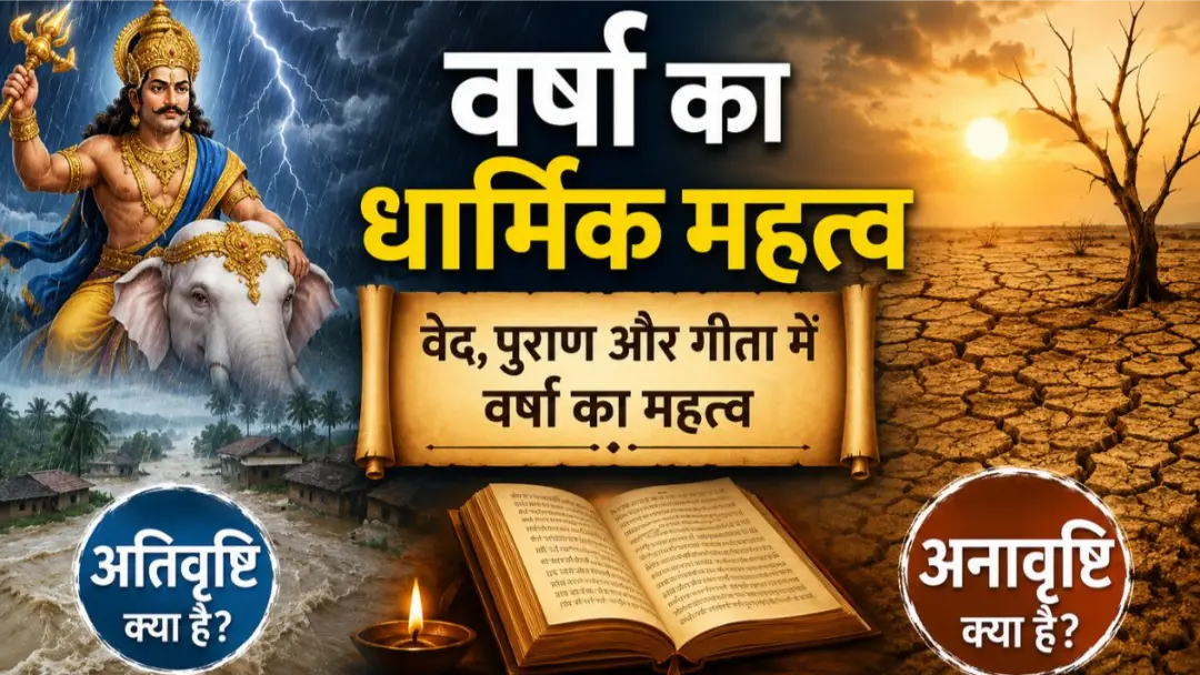 Rainfall, Hindu Religion