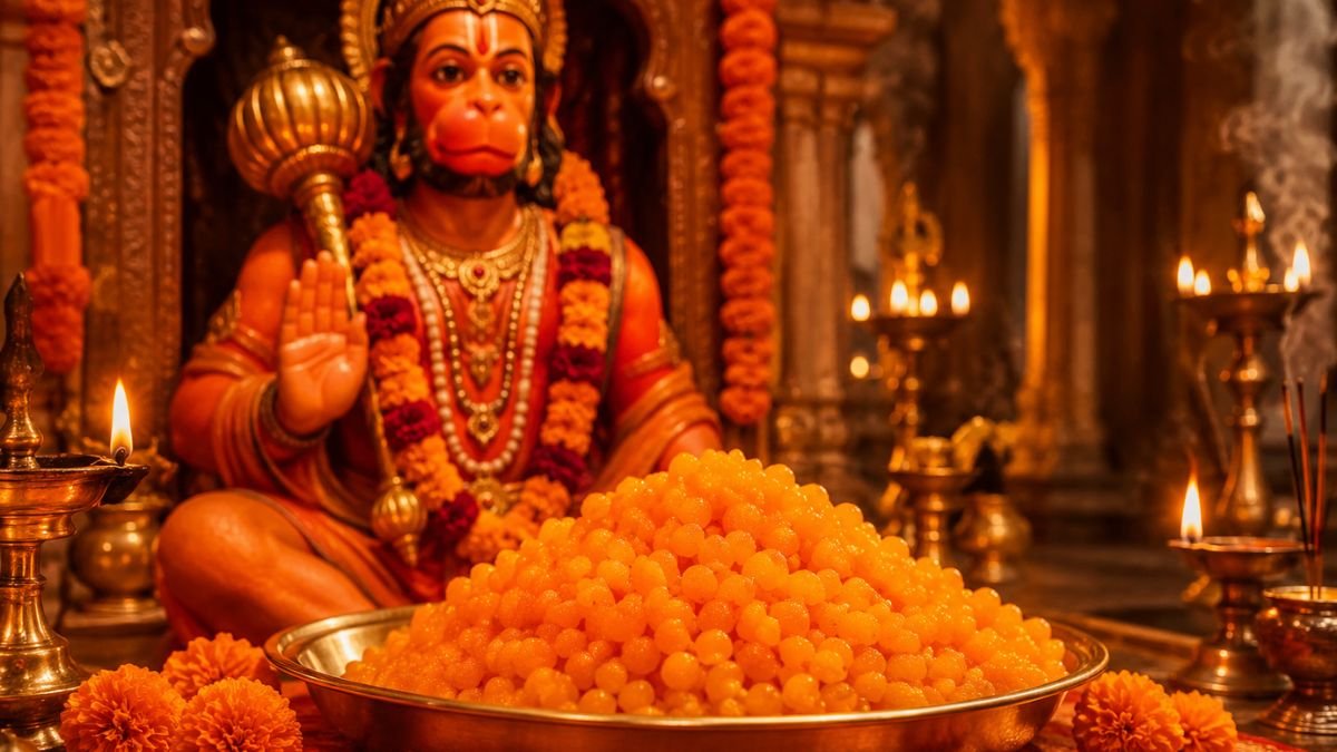 Hanuman Ji Boondi Bhog
