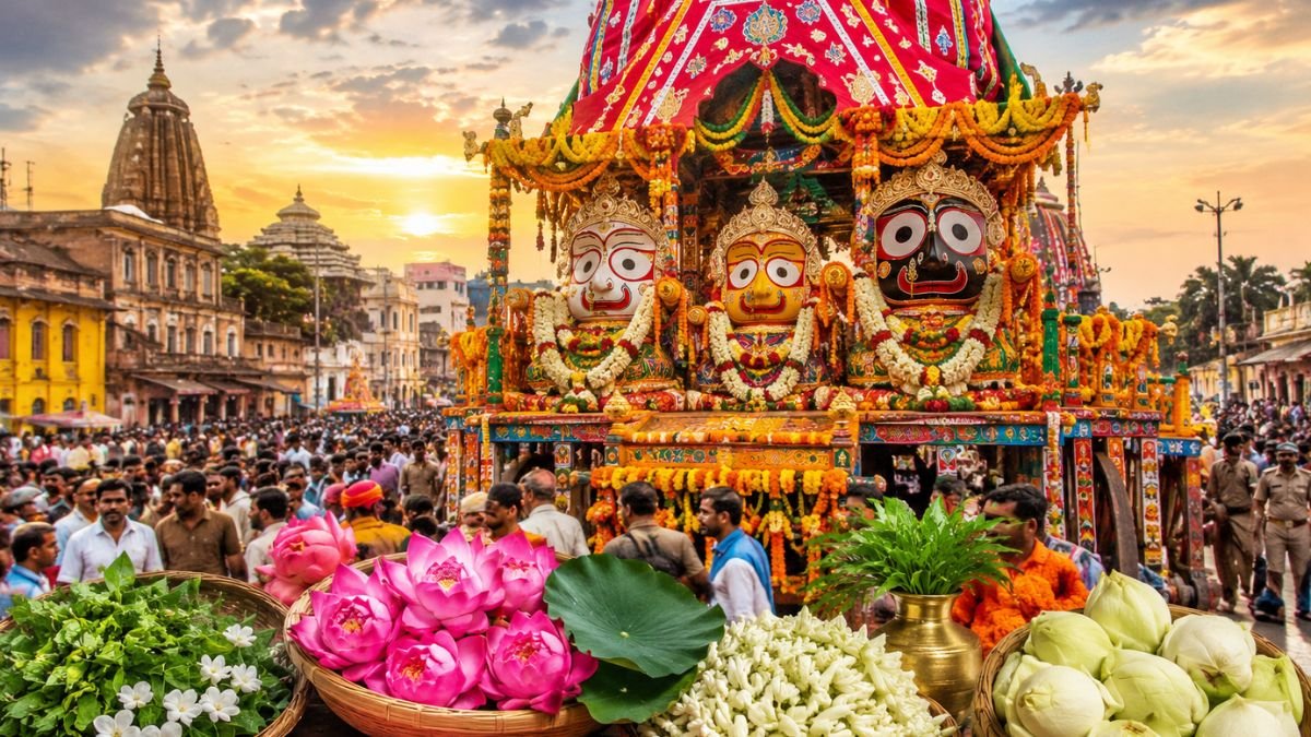 Jagannath Rath Yatra 2026 favourite-flowers