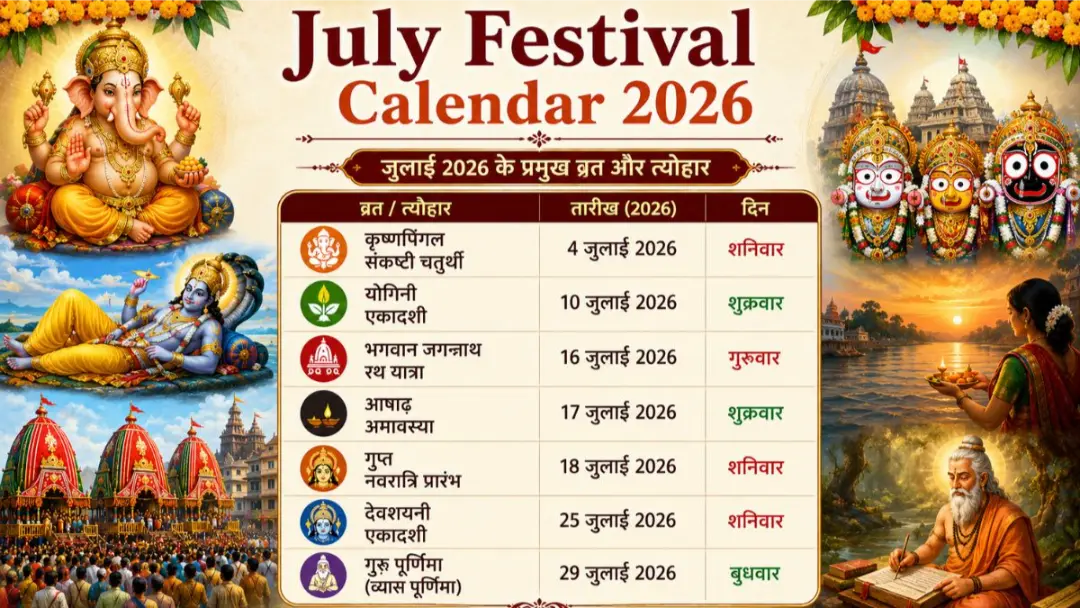 July Festival Calendar 2026