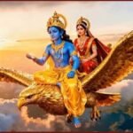Lord Vishnu and Garuda
