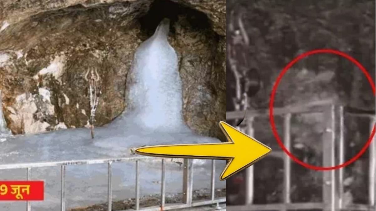 Shivling in Amarnath Cave completely melted