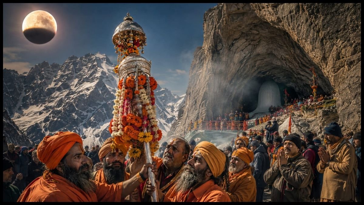Amarnath Yatra 2026: 28 अगस्त को चारों तरफ रहेगा शिवमय माहौल, चढ़ेगी छड़ी मुबारक; इसी दिन चंद्र ग्रहण भी