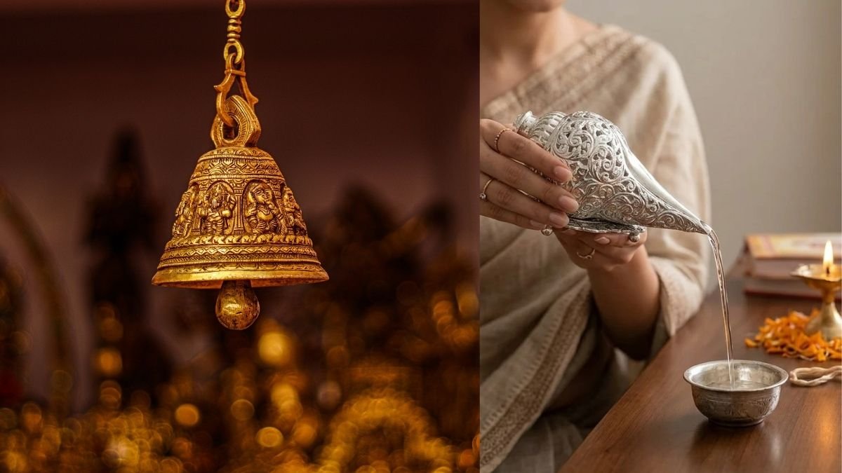 आरती में शंख और घंटी क्यों बजाई जाती है