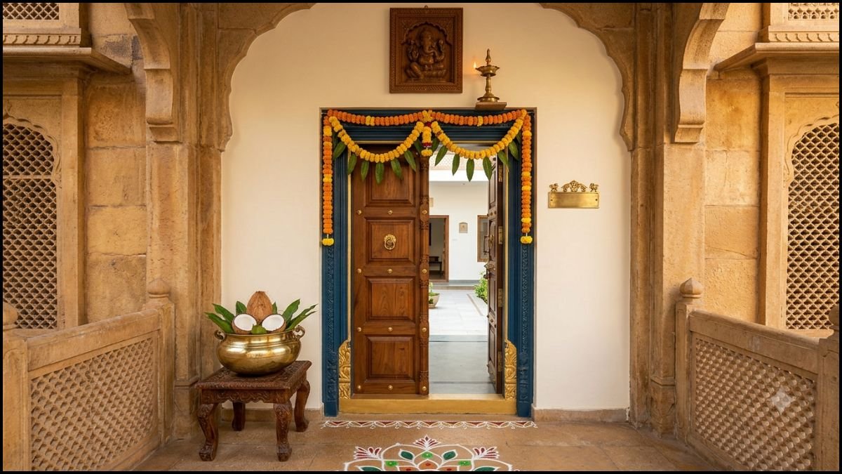 घर के मुख्य द्वार के वास्तु नियम