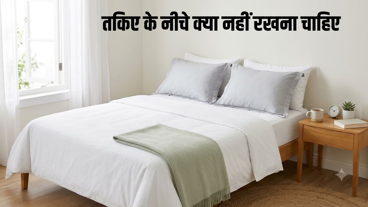 तकिए के नीचे क्या नहीं रखना चाहिए