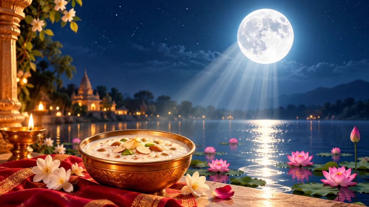 Sharad Purnima Kheer Time