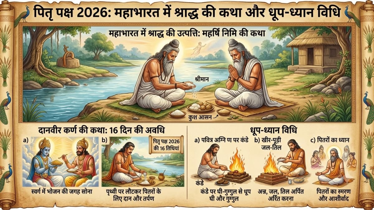 पितृ पक्ष 2026 महाभारत में श्राद्ध की कथा