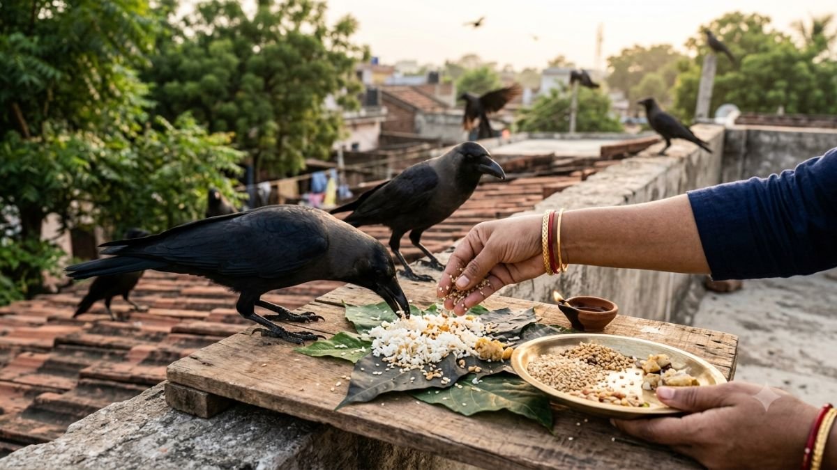 श्राद्ध में कौवा न मिले तो क्या करें (1)